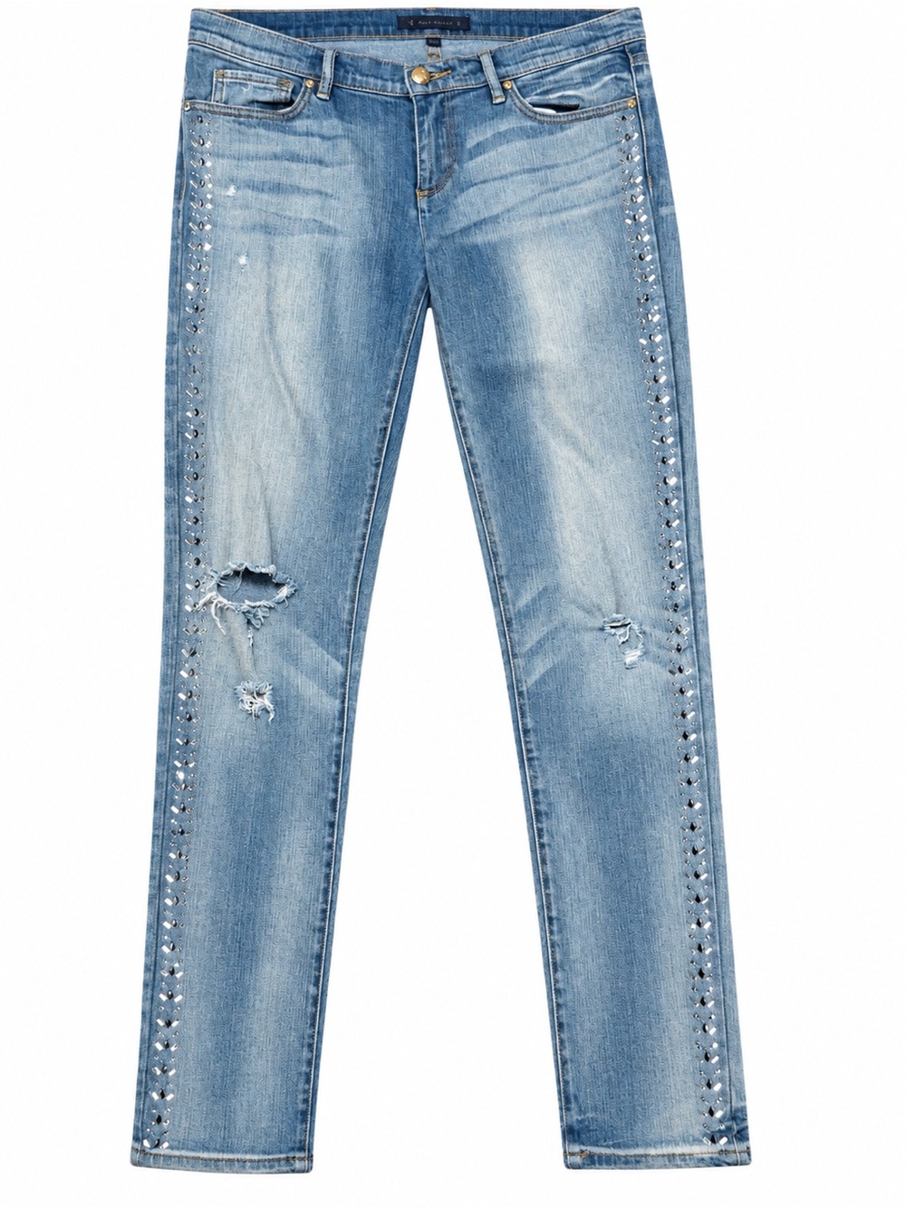 Juicy Couture Embellished and Distressed Jeans Sz 29